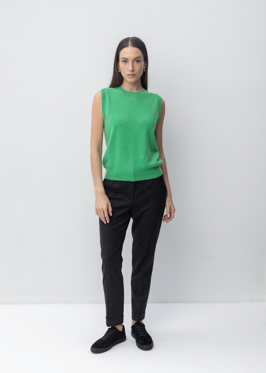 Брюки из шерсти и вискозы