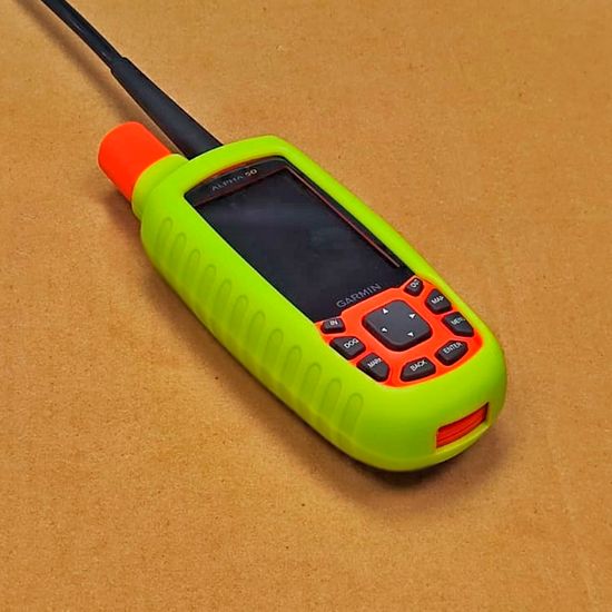 Чехол Garmin Alpha 50 / Astro 320 силикон (лайм)