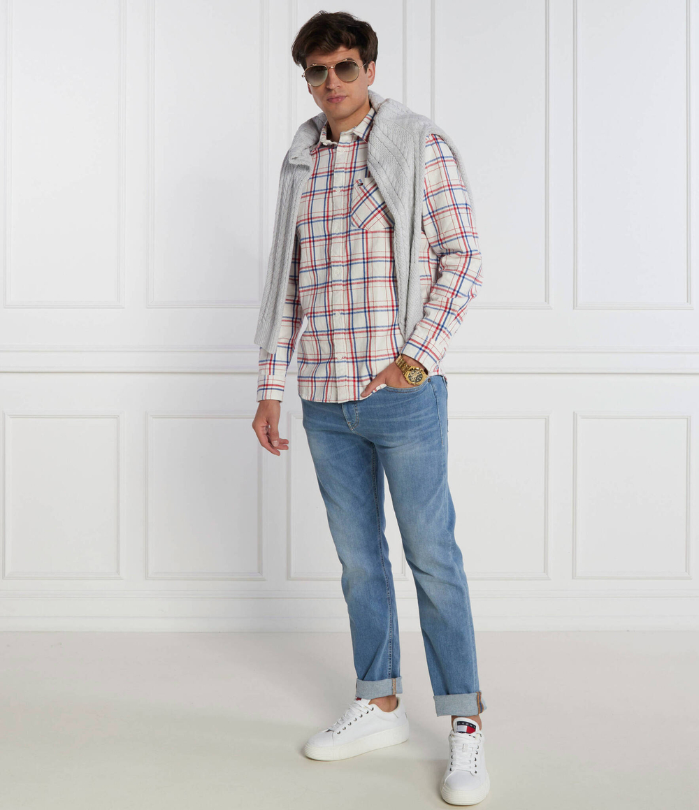 Рубашка Tommy Jeans - белый(DM0DM17253)