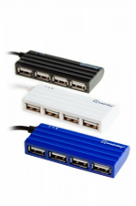 Картридер USB - Xaб SmartBuy SBHA-6810 -4 порта