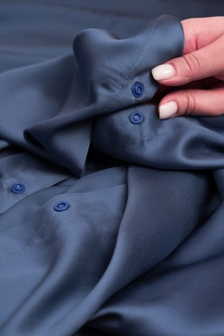 Пододеяльник 200x220 German Grass Blue Brilliant синий