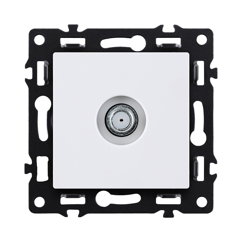 Розетка TV, белый Kollinger Asthetik AS-020WH