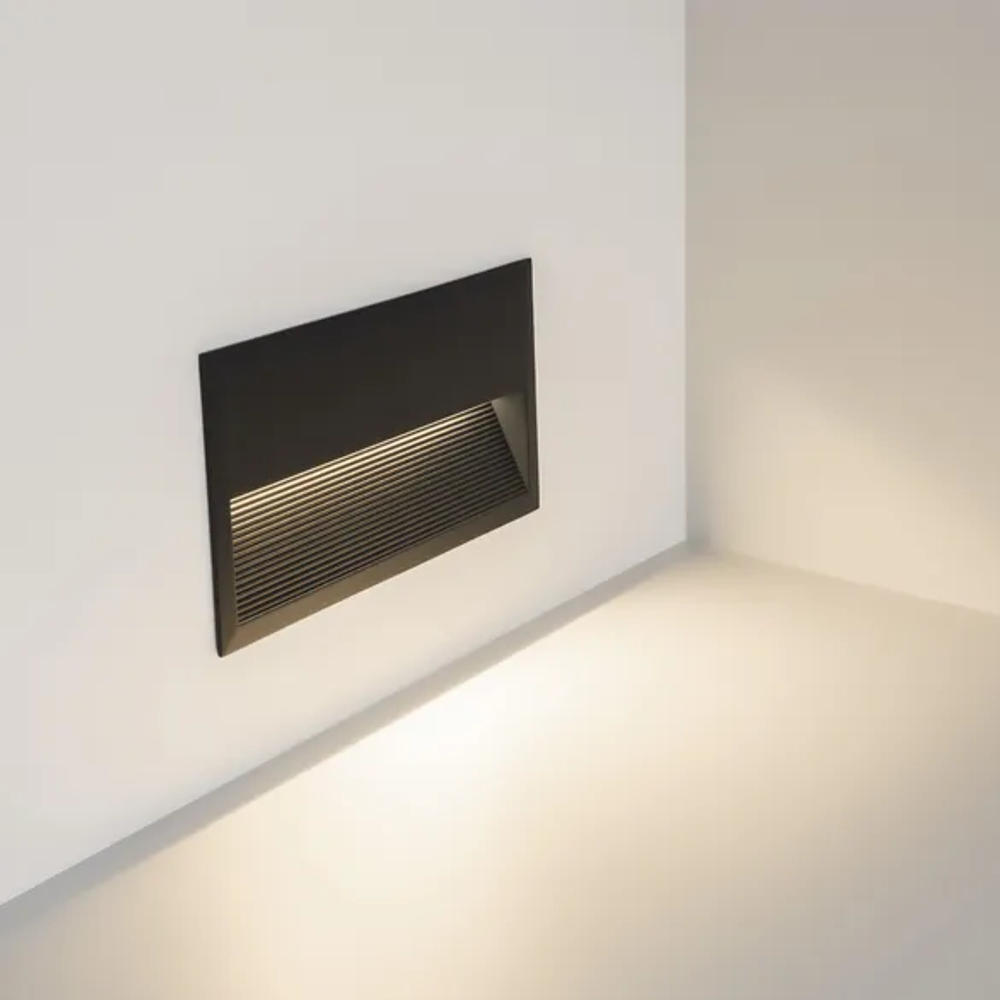 Светильник встраиваемый LTD-RIBONIK-S271x136-10W Day4000 (Черный, 50 deg, 230V) (Arlight, IP65 Металл, 5 лет) 056720