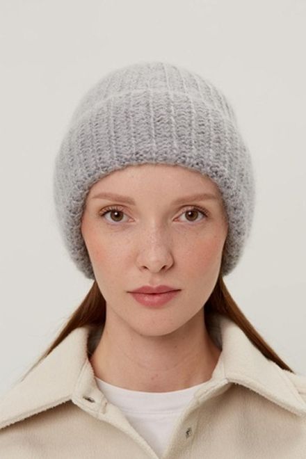 Шапка ШП206-03 серая