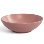 Тарелка суповая DROPS розовый 18.6см DMD223