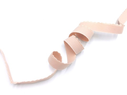 Отделочная резинка, с фестоном 20мм, серебристый пион (Арт: OTR605/20-168), м