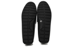 GUCCI Gucci Driving leather flat-toe hooded feet flat-bottomed low-cut casual shoes men's black