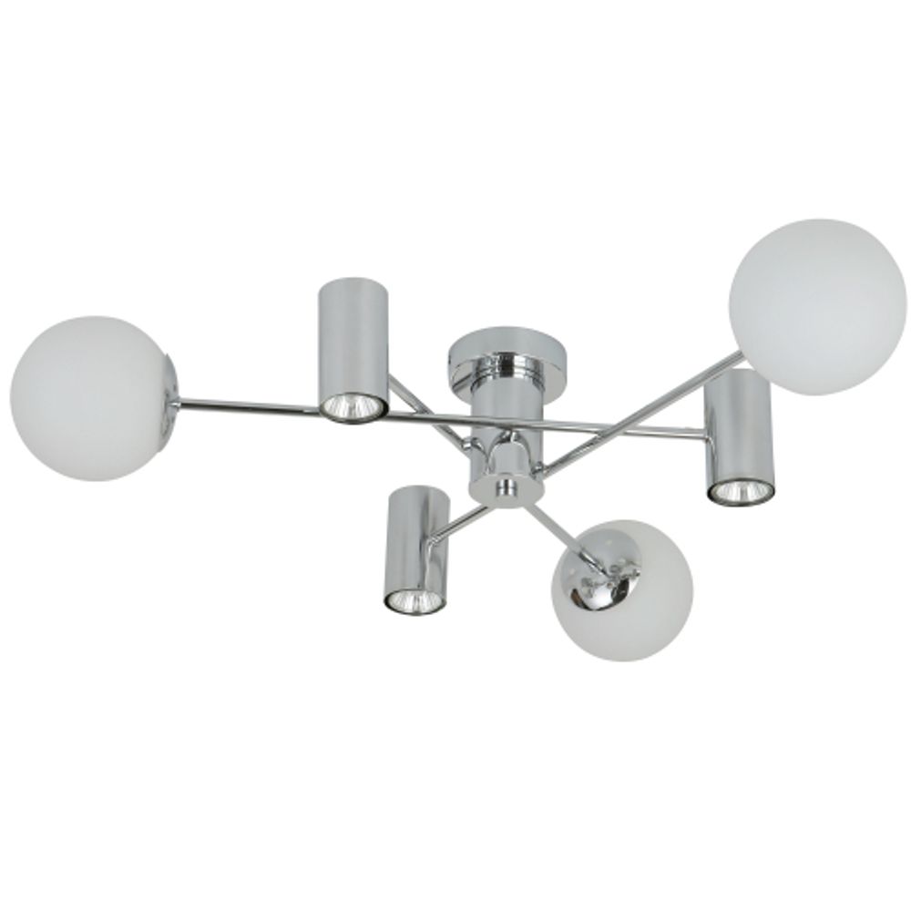 Люстра Rivoli Tanya 3164-303 3 * Е27 40 Вт + 3 * Gu10 7 Вт модерн | Rivoli