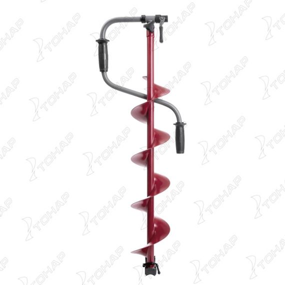 Ледобур BURAN 150R правое вращение, цельнотянутый шнек (LB-150R) Тонар