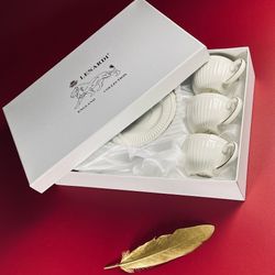 Lenardi 305-107 Кофейный набор 12пр.115мл в под.уп.(х12)Фарфор