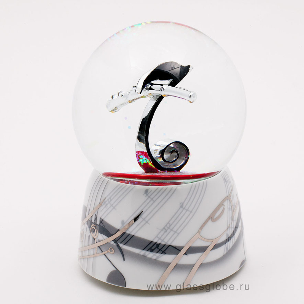 Стеклянный шар "Флейта"