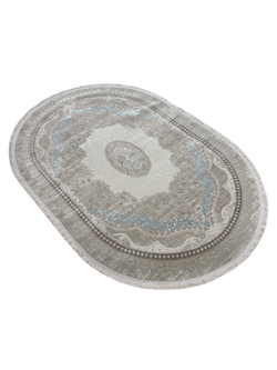 Ковер Amatis Lux 36548A L.Beige/Blue Овал