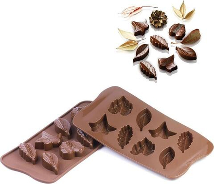 Форма для запекания Silikomart Forma do czekoladek Scg10 Nature, круглая, силикон