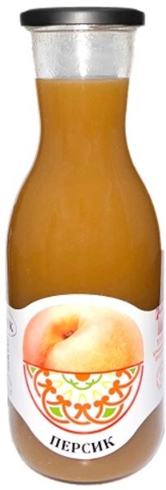 Сок ОМК Персиковый Нектар / OMK Peach Nectar 1л - стекло