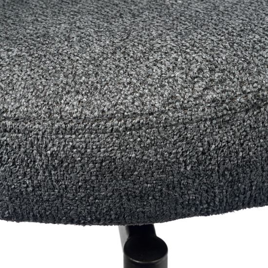 Стул Tess серый шенилл на поворотном механизме