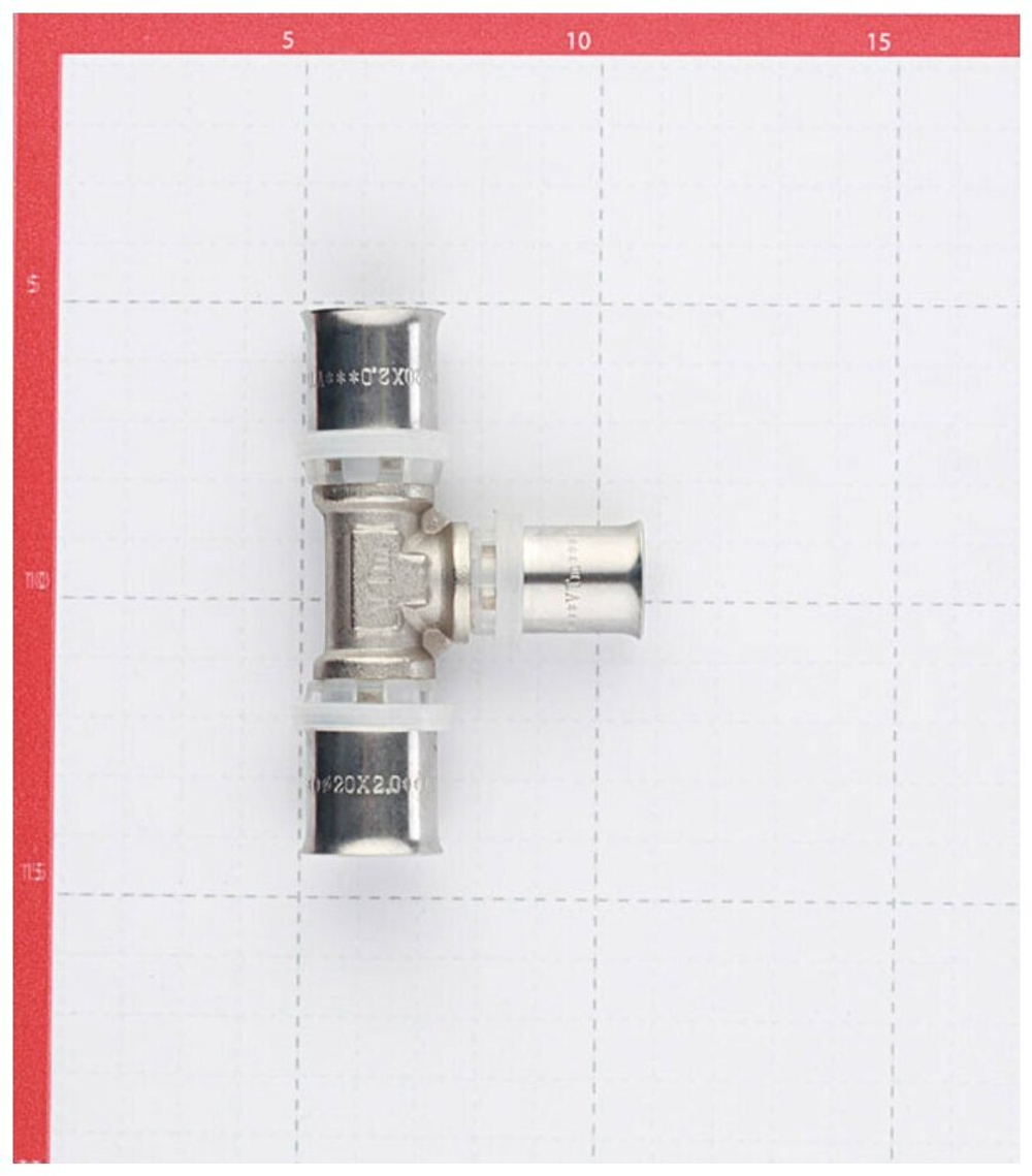 Тройник VALTEC VTm.231.N.202620 20x26x20 пресс переходной