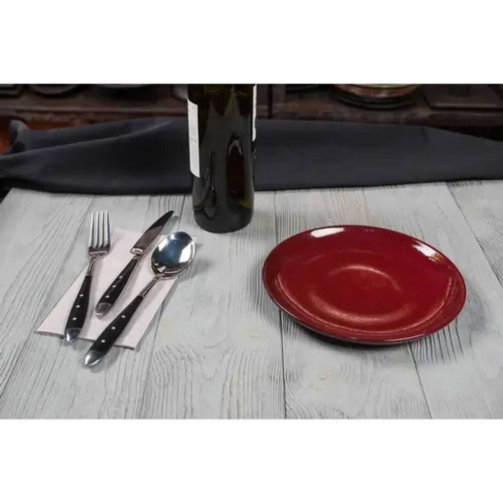 Тарелка d 20 h2 см Evolution Dark Red P.L. Proff Cuisine [6]