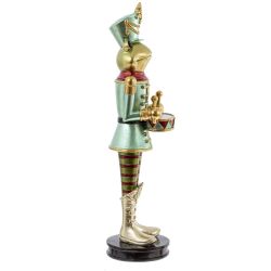 GAEM Фигурка декоративная "Солдатик-лягушонок", L9,5 W9,5 H37,5 см