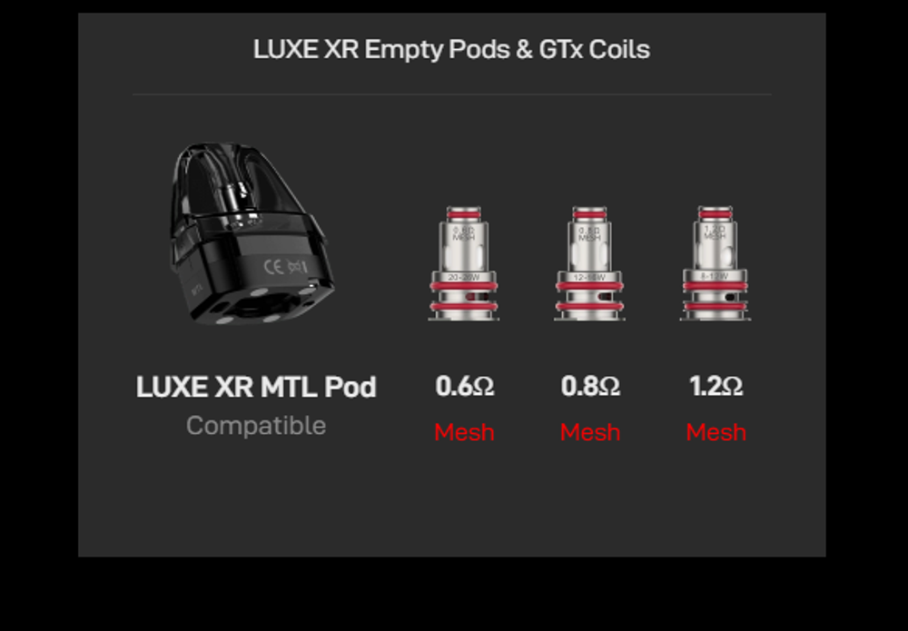 Vaporesso LUXE XR MAX 2 Pod 5ml 3200mAh