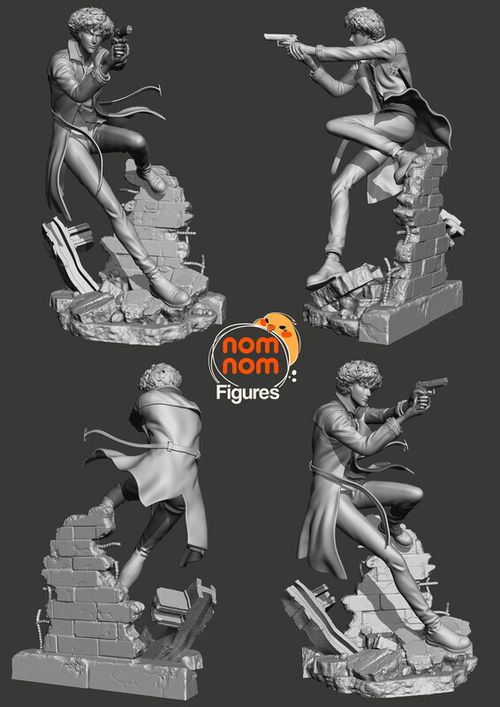 Страйк Ковбой Бибоп Spike Spiegel Cowboy Bepop Коллекционная Фигурка Аниме