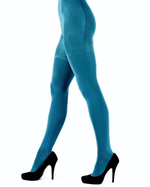 Бархатистые колготки Coloured Opaques (Размер: S-M) (Цвет: оливковый)