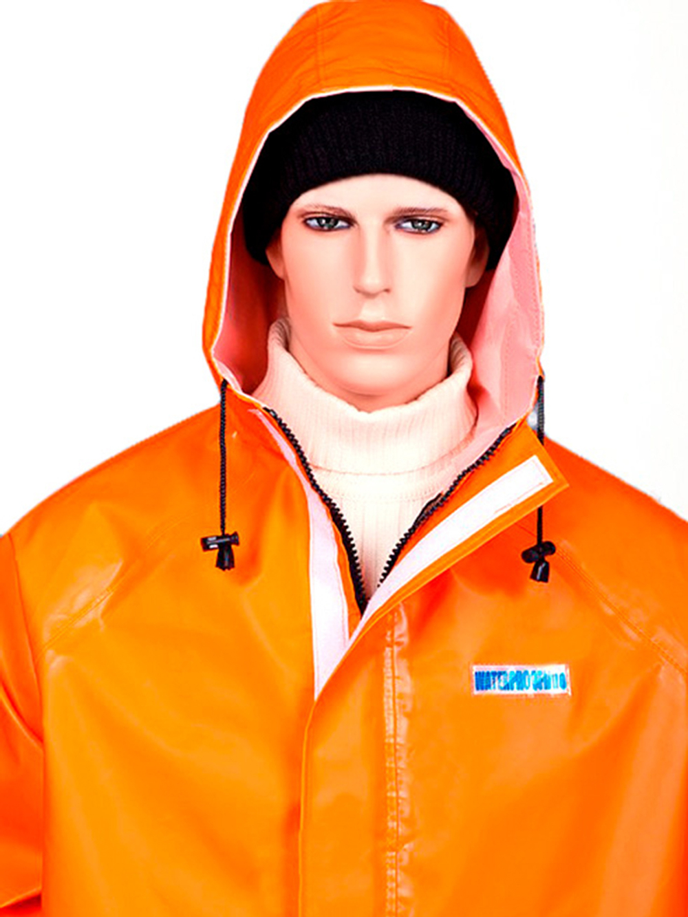 Костюм Петроканат РОКОН Фишерман, 56-58, 182-188, оранж (ПВХ 500 г/м, 10 000 мм вод.ст.)