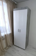 Шкаф многоцелевого назначения Инстайл ШК-29 бетон/белый