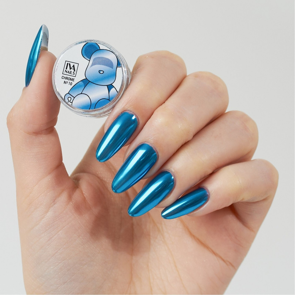 Втирка CHROME №10 IVA NAILS