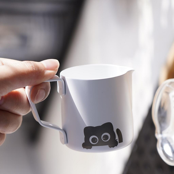 Питчер молочник 100 мл "Seal" Coffee Classic Color белый нерж. P.L. Barbossa