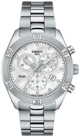 Женские часы Tissot T101.917.11.116.00 PR 100 Sport Chic