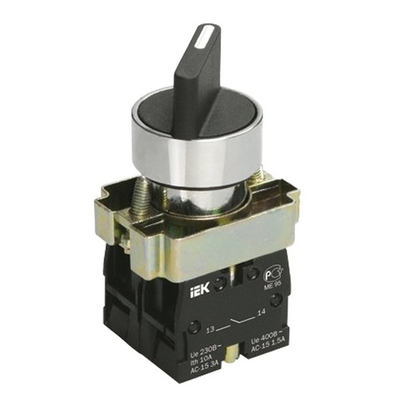 Переключатель LAY5-BD25 2 положения I-0 стандарт ручка IEK BSW60-BD-2-K02