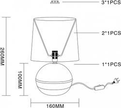 Настольная лампа декоративная Escada Nymph 10169/L Beige