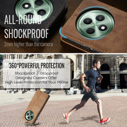 Чехол-книжка CaseMe Matte OPPO Reno 12F/12FS