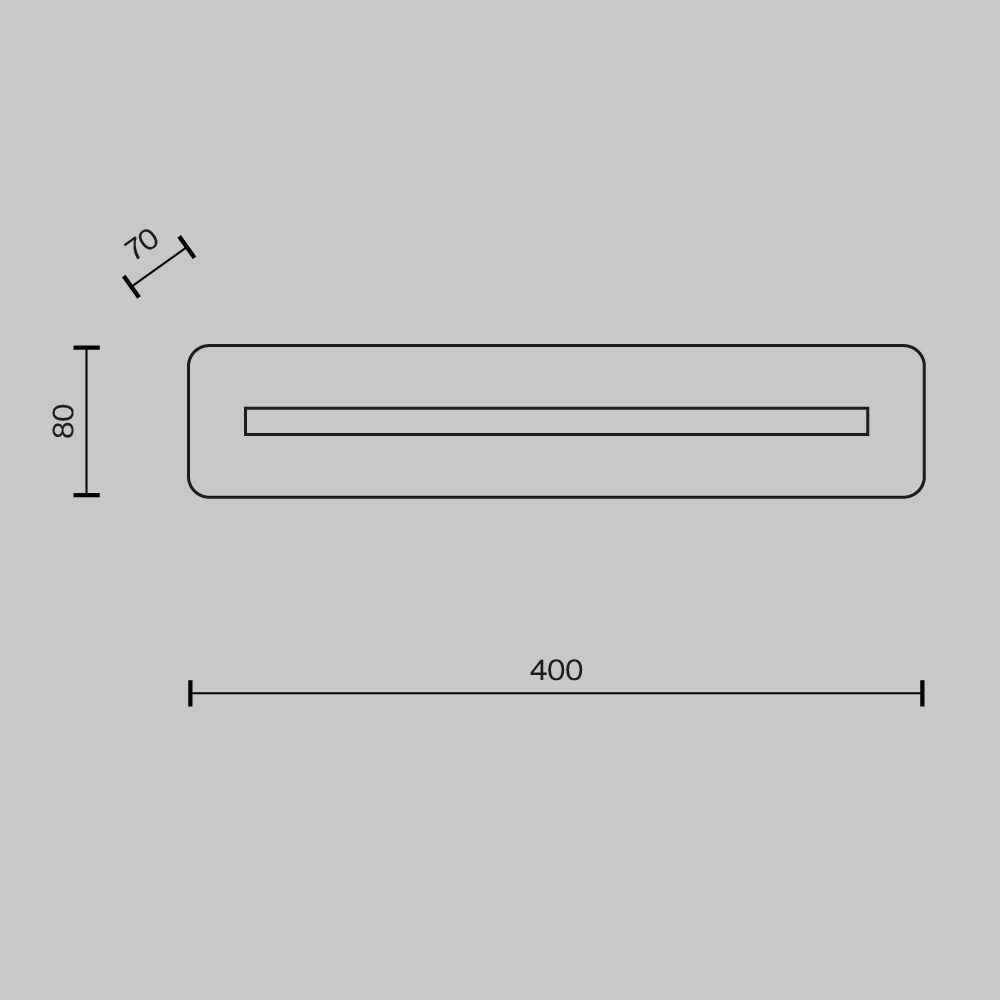 Светильник настенный светодиодный Maytoni   MOD366WL-L9BS3K