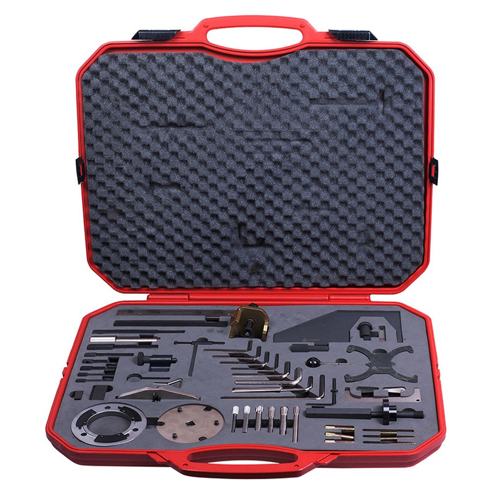 МАСТАК (103-21402C) Набор фиксаторов распредвала / коленвала, FORD / MAZDA, кейс, 38 предметов