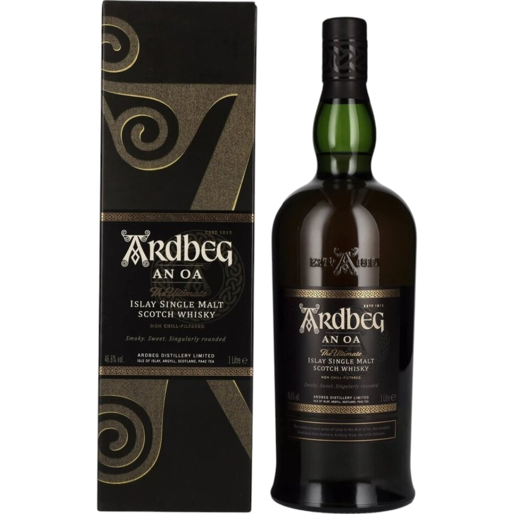 Виски Ardbeg An Oa 0,7 л. В подарочной коробке