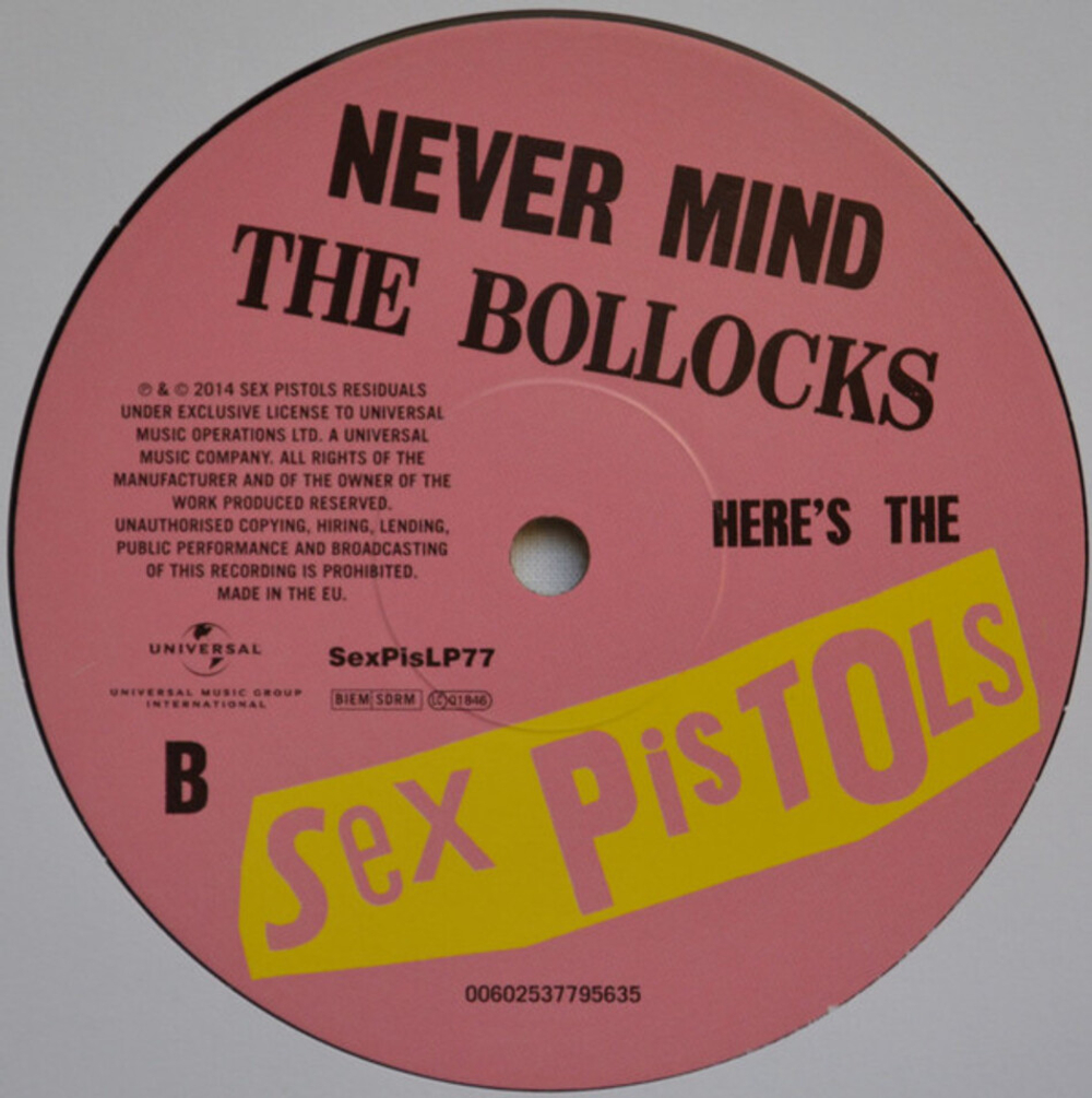 Sex Pistols / Never Mind The Bollocks, Here's The Sex Pistols (LP)