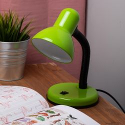 Настольный светильник ЭРА N-211-Е27-40W-GR зелёный