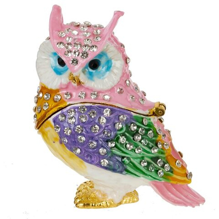 GAEM Шкатулка "Сова", L6 W4,5 H7 см