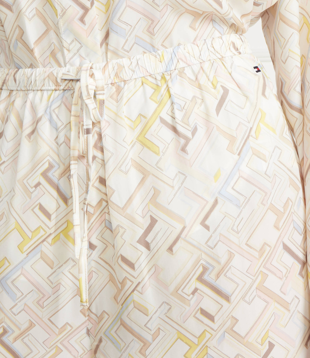 Пижамы LS Tommy Hilfiger - бежевый(UW0UW05377)