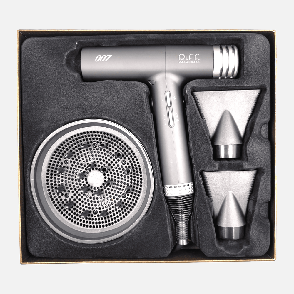 Фен пистолет 2000 Вт RiFF Ф007 с диффузором и ионизацией