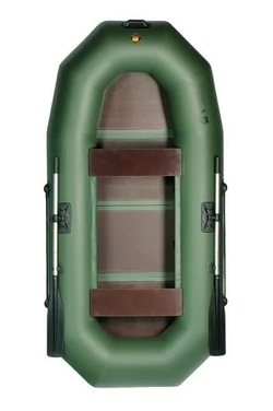 Гребная лодка ПВХ ТАЙМЕНЬ N-270 С (двухместная, слань-книжка)