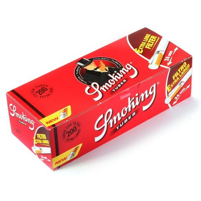 Гильзы для сигарет "Smoking" Extra Long Filter 200шт. Товар уцененный