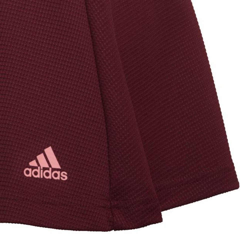 Юбка для девочки теннисная Adidas Club Skirt G - shadow red/acired