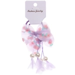 Резинки для волос детские 2шт «КОНФЕТКИ», жемчужинки, микс 5 цветов, d-3см