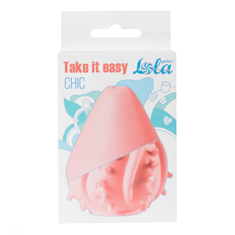 Персиковый мастурбатор 7,1см Lola Games Take It Easy Love Chic 9022-02lola