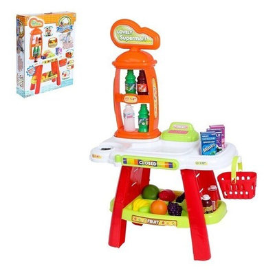 Игровой модуль Продуктовый магазинчик с корзинкой и аксессуарами