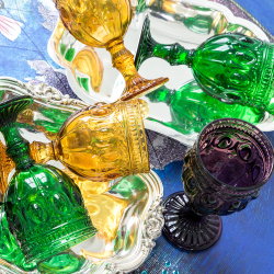 Комплект винных фужеров Кабошон 6 штук Объект мечты