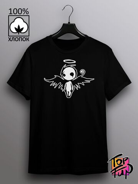 Футболка с принтом Emo angel