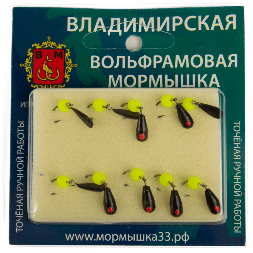 Мормышка Владимирская "Капля-Дипломат", 4мм, 0.7гр (10шт/уп)